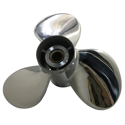 40-60HP 11-5/8x11 Stainless Steel Propeller 13 tooth SS Prop for YAMAHA outboard OEM 663-45972-60-98