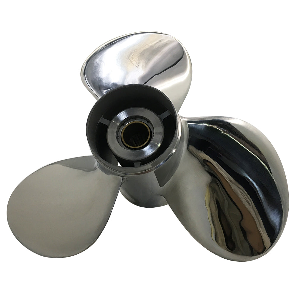 35-65HP 11-3/8X14 Stainless Steel Propeller 13 Tooth SS Prop for SUZUKI Outboard