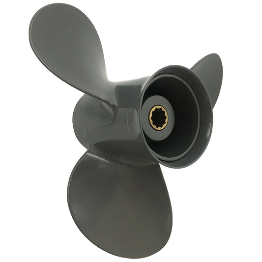 25-30HP 9-7/8x13 Aluminium outboard propeller 10 Tooth for HONDA outboards 9.875x13 OEM 58130-ZW2-F41ZA