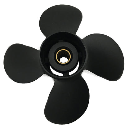 4 Blades 35-50HP 10.3X12 Aluminium outboard propeller 13 Tooth for TOHATSU outboard Motor