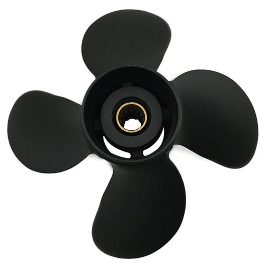 4 Blades 35-50HP 10.3X13 Aluminium outboard propeller 13 Tooth for TOHATSU outboard Motor