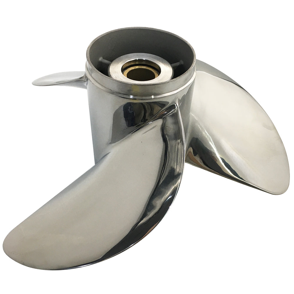 60-130HP 13-1/2x14 Stainless Steel Propeller 15 tooth SS Prop for YAMAHA outboard 13.5x14