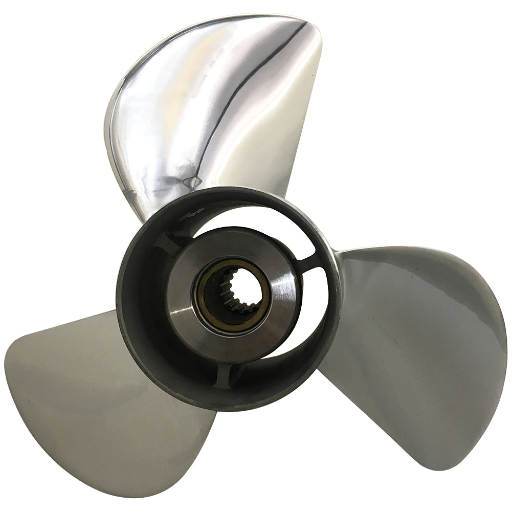 15 Tooth DF90-DF140 13X17 Stainless Steel Propeller SS Prop for SUZUKI Outboard