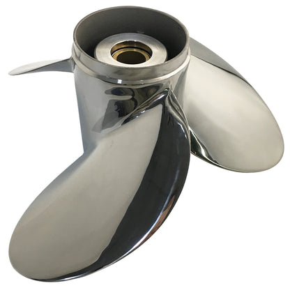 70-140HP 13-3/4X15 Stainless Steel Propeller 15 tooth SS Prop for MERCURY Outboard