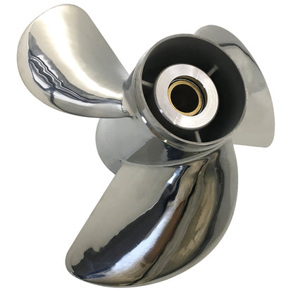 60-140HP 13-1/2x15 Stainless Steel Propeller 15 tooth SS Prop for TOHATSU outboard