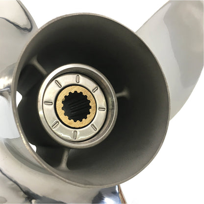 150-250HP 15-3/4x15 Stainless Steel Propeller 15 tooth SS RH 4-3/4" Gearcase Prop for YAMAHA outboard 15.75x15