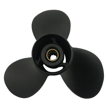 40-50hp 11-5/8x12 Aluminium Propeller 13 Tooth for BRP JOHNSON EVINRUDE OMC STERN DRIVE Outboard