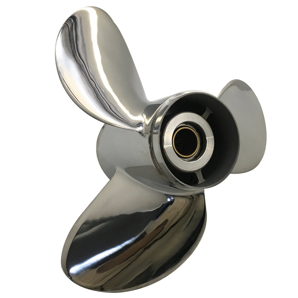 35-65HP 11X15 Stainless Steel Propeller 13 Tooth SS Prop for SUZUKI Outboard